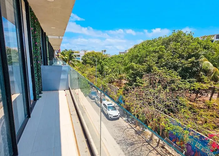 Apartamento Macondo 1br Rooftop Pool, Parking & Wi-fi Playa del Carmen
