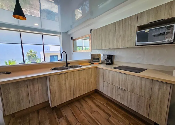 Macondo 1br Rooftop Pool, Parking & Wi-fi Playa del Carmen